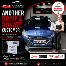 Another Customer Helps Support Local Food Banks Through Drive & Donate